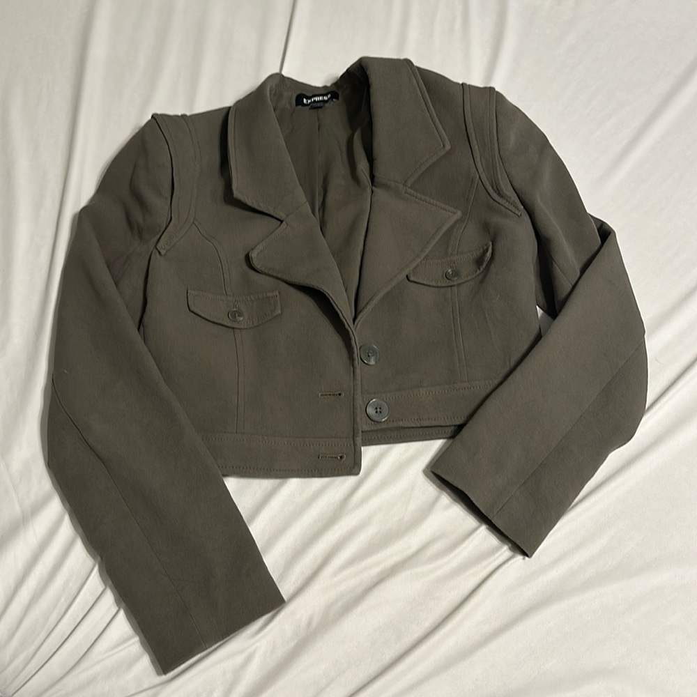 Cropped Blazer - image 1